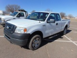 2008 Ford F150 4x4 Extcab Pickup, s/n 1ftpx14v58fb53956, v8 gas eng, auto trans, od reads 177355