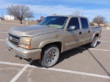 2007 Chevy 1500 4x4 Crewcab Pickup, s/n 2gcek13zx71100217, v8 gas eng, auto trans, od reads 211970