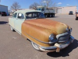 1949 Nash Airflyte 4 Door Car, s/n r655241, gas eng, std trans, od reads 86461 miles (Bill of Sale).
