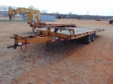2003 Econoline...20' Pintle Hitch Tilt Top... T/A Trailer, s/n 42etpfg2331000759