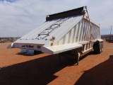 2001 CTS Singlegate Belly Dump Rock T/A Trailer, s/n 1c911322x1s770336, s/r...