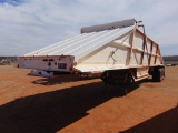1995 Trailblazer T/A Singlegate Belly Dump Rock Trailer, s/n 1c9ss402351424341