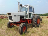 Case 1370 Agriking Farm Tractor, cab, a/c, hour meter reads 8746 hrs, 3pt, 1000 pto, 2 remotes ,