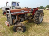 Massey Ferguson 275 Farm Tractor, s/n 9a347296, diesel eng, hour meter reads 3145 hrs, 3pt, 540 pto