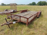 Shopbilt 16' T/A Bumperpull Trailer , (Bill of Sale)