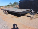 Shopbilt 20' T/A Bumperpull Trailer,......no title, Located in Marlow yard