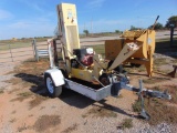 EZ Breaker Concrete Buster on S/A Trailer, 11hp honda eng, no title,...Located in Marlow Yard