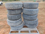 Pallet of Tires,...Located in Marlow Yard