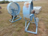 (2) Fans, Located in Marlow Yard