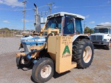 1992 Ford/Terrain King 7610 Mowing Tractor w/side Boom Mower, s/n bc83584,s/n 02585, cab, alamo hyd