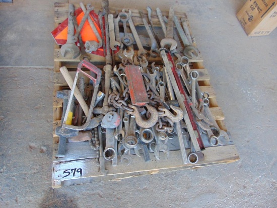 Pallet of Wrenches & Misc Tools....Yard 1