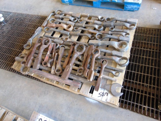 Pallet of Box End Hammer Wrenches....Yard 1