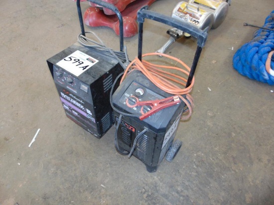 (2) Portable Battery Chargers....Yard 1