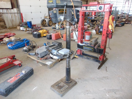 Central Machine 16 Speed Drill Press. Yard 1