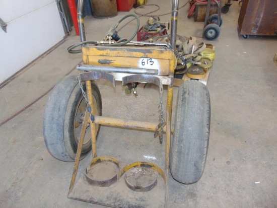Portable Cutting Torch Rack, Cutting Torch & Gauges. Yard 1