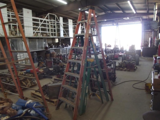 (3) Assorted Step Ladders. Yard 1