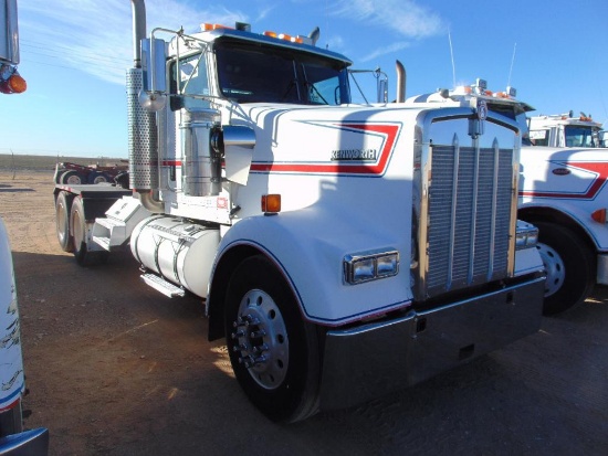 2003 Kenworth W900 T/A Winch Tractor, s/n...1xkwdb9x03j393480,.... Yard 2