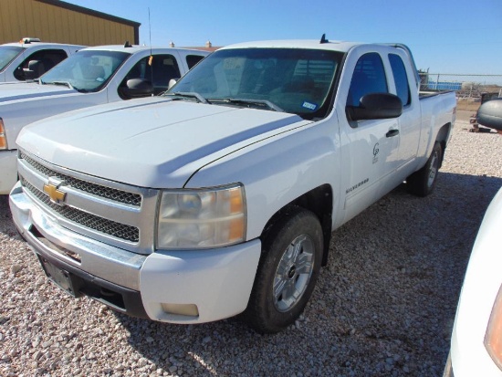 2012 Chevy Silverado 1500 Z71 Extcab 4x4 Pickup, s/n 1gcrkske72cz214586, v8 eng, auto trans, od