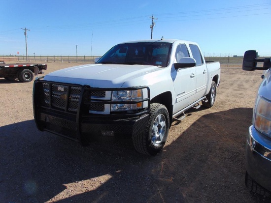 2013 Chevy Silverado Extcab 4x4 Pickup, s/n 3gcpkte72dg185881, v8 eng, auto trans, od reads 223543