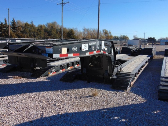 2007 Etnyre RT55TRN3 55 Ton Tri Axle Lowboy Trailer w/Tag Dollie, s/n 1e92946077e111056, 26' load