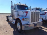 1993 Peterbilt 379 T/A Winch Tractor, s/n 1xp5db9x7pd339281, cat eng, 9 spd trans, od reads 733824