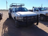 2010 Chevy 3500HD Crewcab 4x4 Flatbed, s/n 1gb7kzbk1af142064, v8 eng, auto trans, od reads 191952