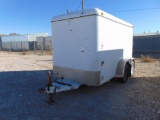 2005 WW 12' T/A Cargo Trailer, s/n 11wec1225w281705. Yard 1