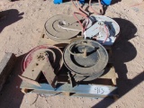 Pallet of Air Hose & Reel....Yard 1