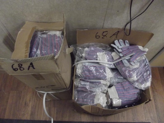 (2) Boxes of Work Gloves<br />