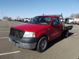 2005 Ford F150 Flatbed, S/N 1FTPF12515NA21073, V-8 Gas Eng, Auto Trans. od