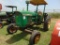 John Deere 4010 Fram Tractor, s/n 21t2402, canopy, hour meter reads 2817 hrs, 3pt, Does Not