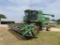 John Deere 7720 Turbo Combine, s/n 557762, cab, hour meter reads 1173 hrs,...Located west of
