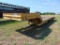 Belshe FB24 T/A Equipment Trailer, s/n 16jf02028h1018669, 7' top deck, 21' deck, 5' dove w/ramps, no