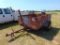 8'x6' S/A Bumperpull Dump Trailer, no title, Located in Marlow Yard...