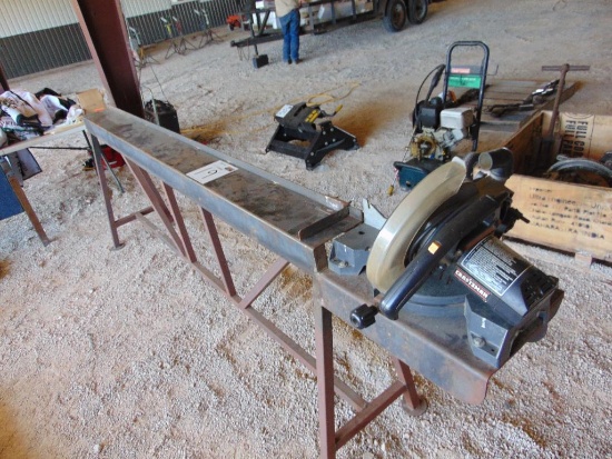10" Craftsman Cut Off Saw w/ 8" Cut Table, Marlow Yard