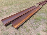(2) 13' Metal Feed Troughs, Located in Marlow Yard