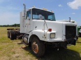 1991 White/Volvo T/A Cab & Chassis, s/n 4v1jdbje9mr809997, cummins...eng, 10 spd trans, front tie ro