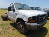 2006 Ford F350 4x4 Cab & Chassis, s/n 1fdwf37p96ed56161, diesel eng, std trans, od reads 178341