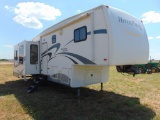 2010 NUWA Hitchhiker 327LK 5th Wheel Camper, s/n 1nw32dr08ad078289, (3) slides, Located in Marlow
