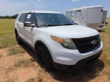 2013 Ford Explorer Multipurpose Vehicle (MPV), VIN # 1fm5k8ar4dgb28603