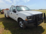 2004 Ford F350 Crewcab Service Truck, s/n 1fdww36p043c14621, pwr stroke eng, auto trans, Does Not