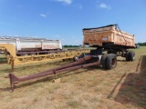 S/A End Dump Trailer w/Dolly,...Located in Marlow Yard