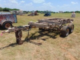1984 12' T/A Pintle Hitch Army Trailer, s/n nw08t2-582, no title,...Located in Marlow Yard...