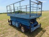 Scissor Lift, unknown working condition, Located in Marlow Yard...