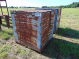 (2) Metal Bins ,... Located in Marlow Yard