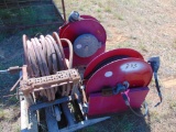 (3) Hose Reels,...Located in Marlow Yard