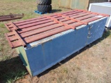 Metal Cabinet & (2) Side Rails,...Located in Marlow Yard