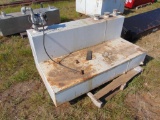 L Shape Fuel Tank w/ Pump,...Located in Marlow Yard