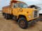 1985 FORD 8000 T/A DUMP TRUCK, S/N 1FDYU80U9FVA58057, AUTO TRANS, OD READS 216564 MILES, HILBILT