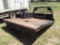 FLATBED 9'X8' , WINCH RACK, ROLLING TAILBOARD